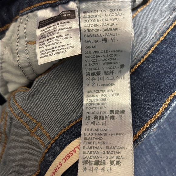 Levi's Women’s Classic Straight Jeans - Picture 6 of 6